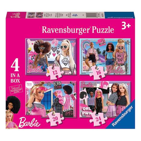 Barbie 4 In a Box Jigsaw Puzzles £6.99